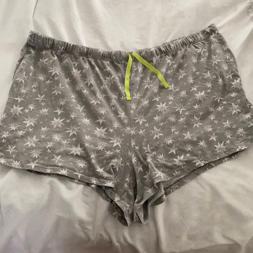 Gray Star Sleep Shorts